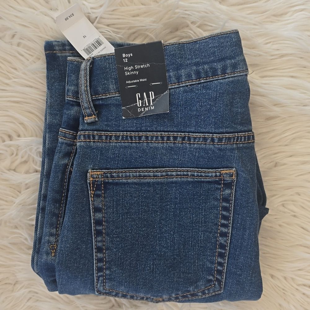 GAP Boys Denim Straight Jeans NWT